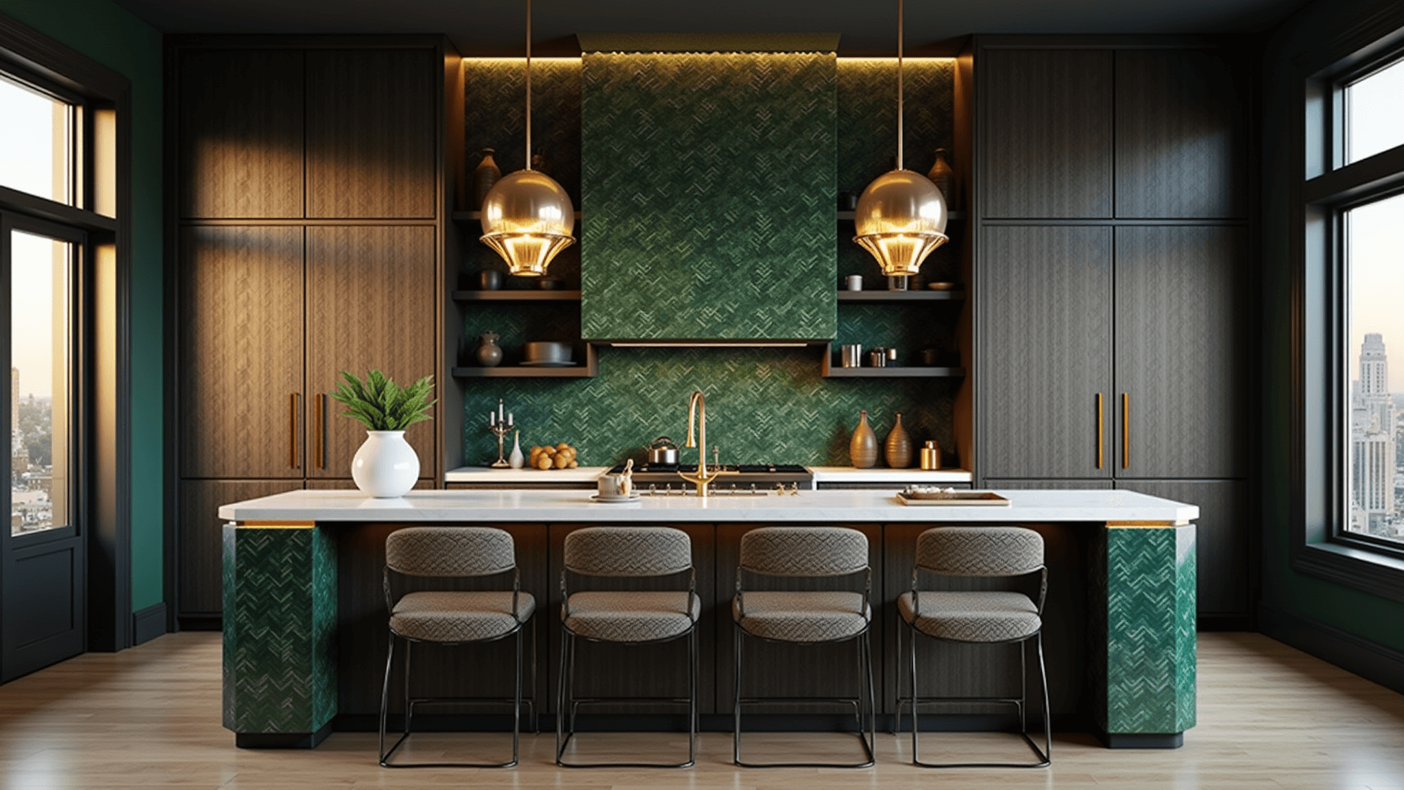Art Deco Kitchen Renovation: A Luxurious Journey into Vintage Glamour - Ask Clair