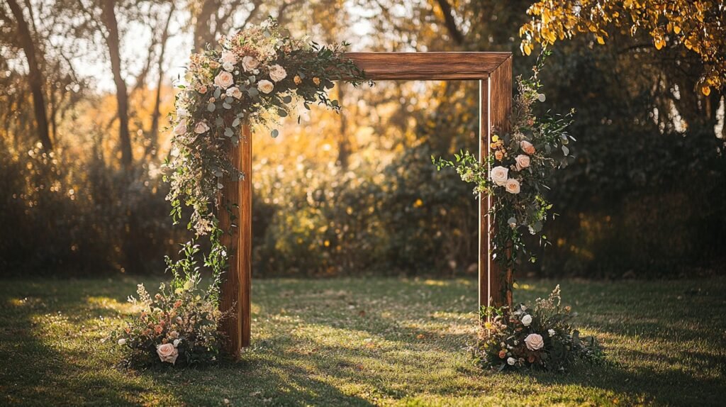 boho wedding arch