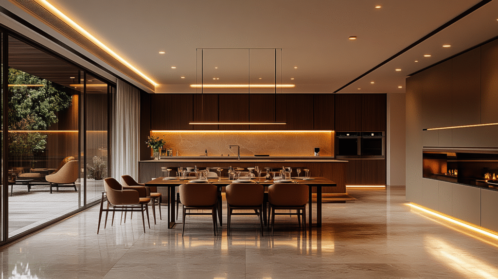 luxury dining room
